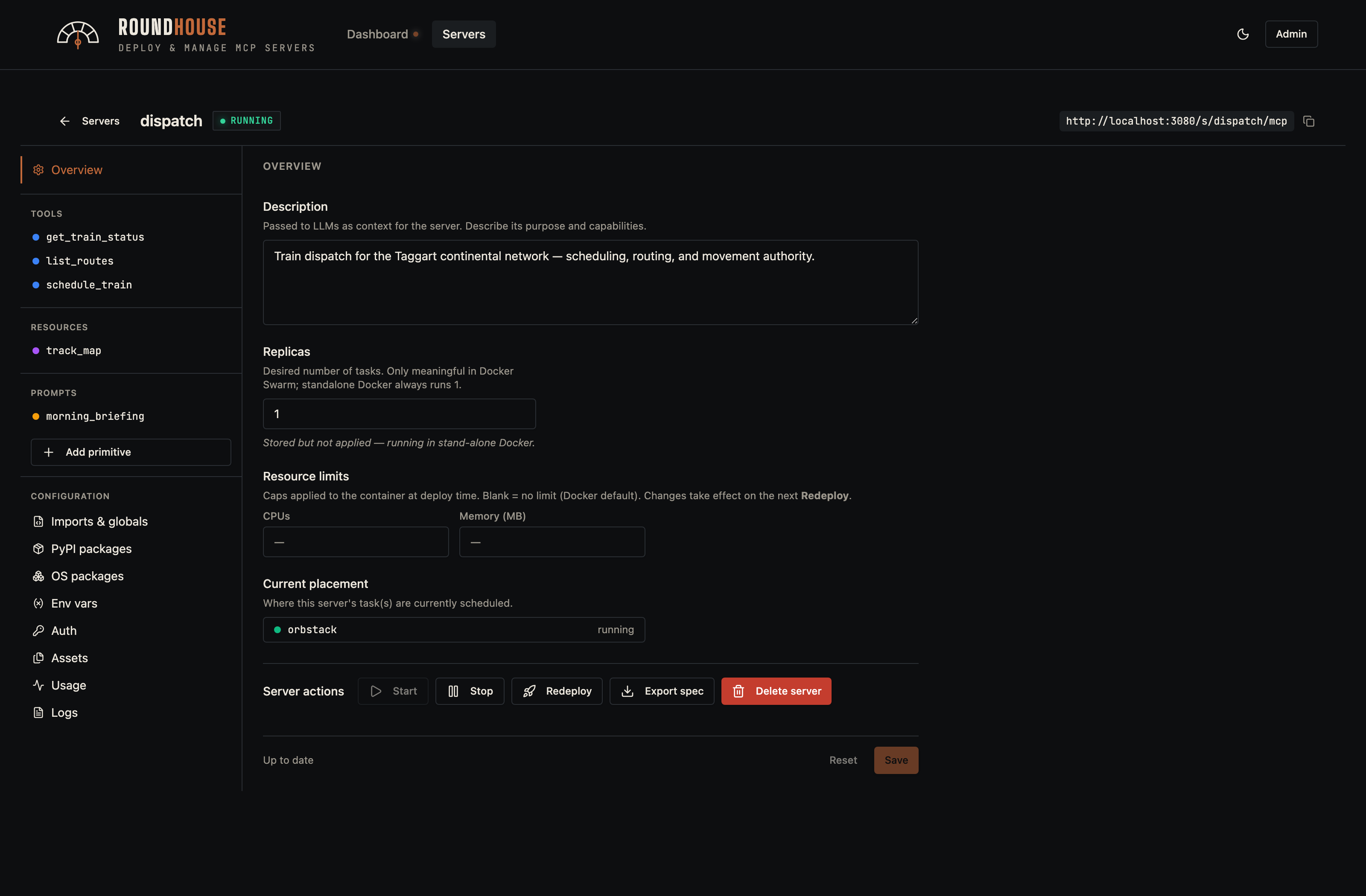 Editor — overview