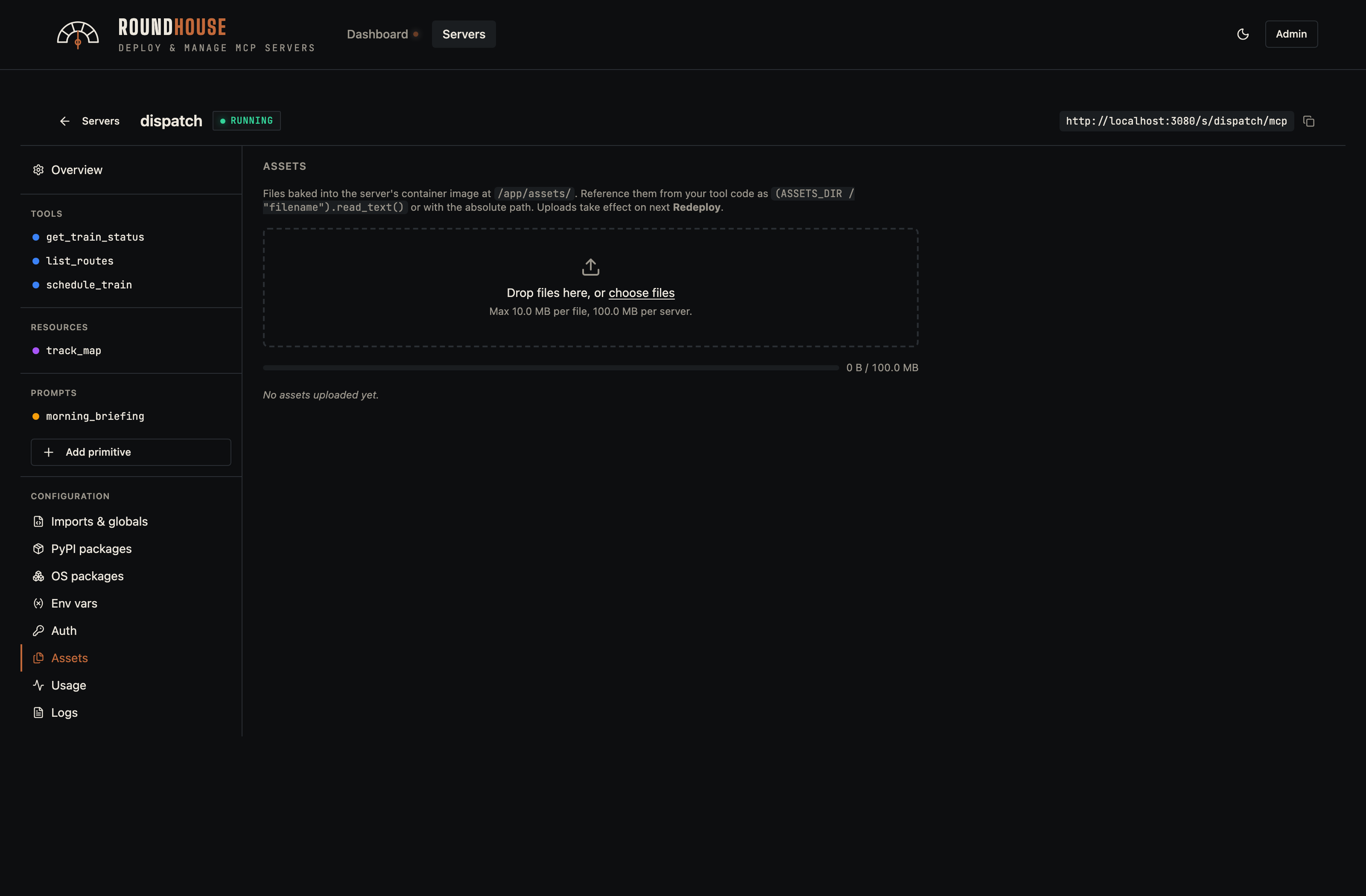 Editor — assets