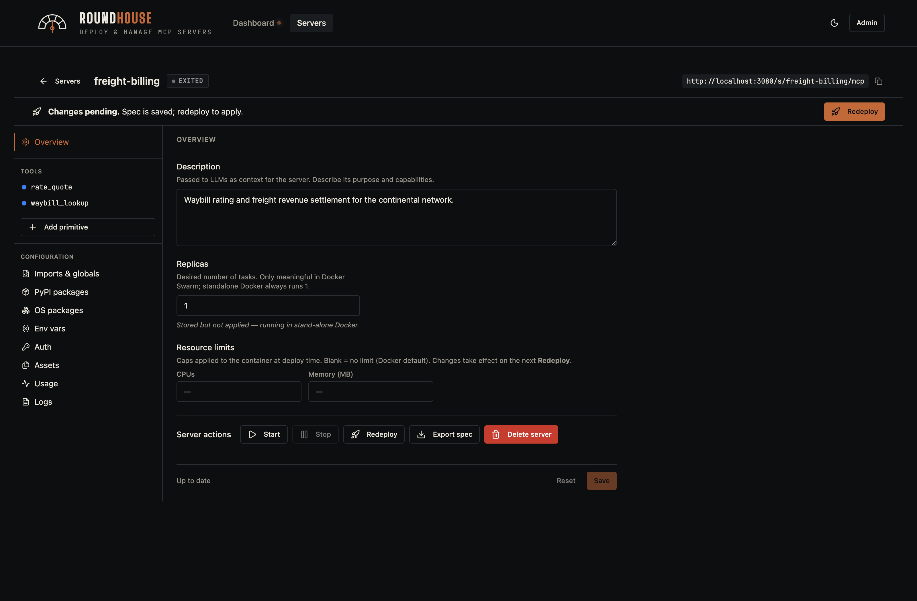 Editor — stopped